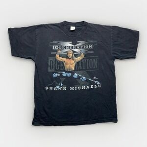Vintage 1998 WWF D-Generation X DX Shawn Michaels Wrestling T-Shirt XL USA Made